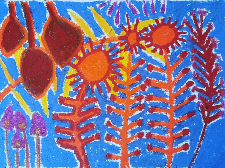 Kunstwerk von Laura Ginis – Not a winter person
